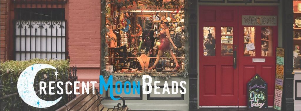 Crescent Moon Beads