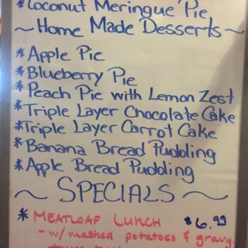 The Filling Station in Eureka Springs Lunch Specials