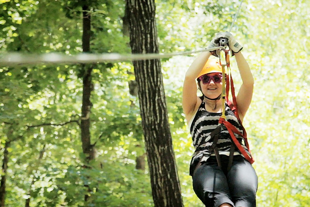 Zip Line in Eureka Springs