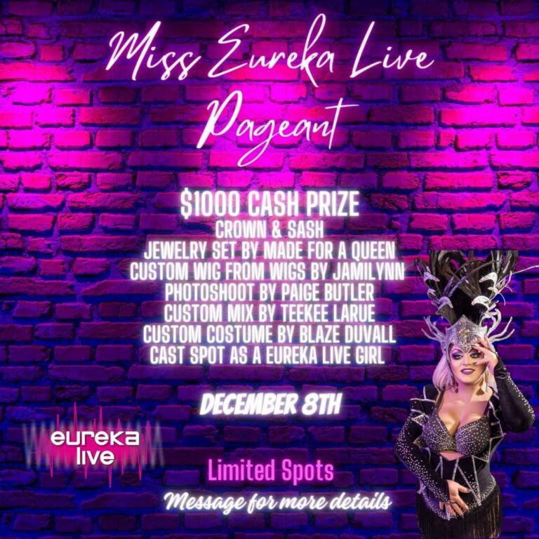 Miss Eureka Live Pageant 12/08/2023 Eureka Springs