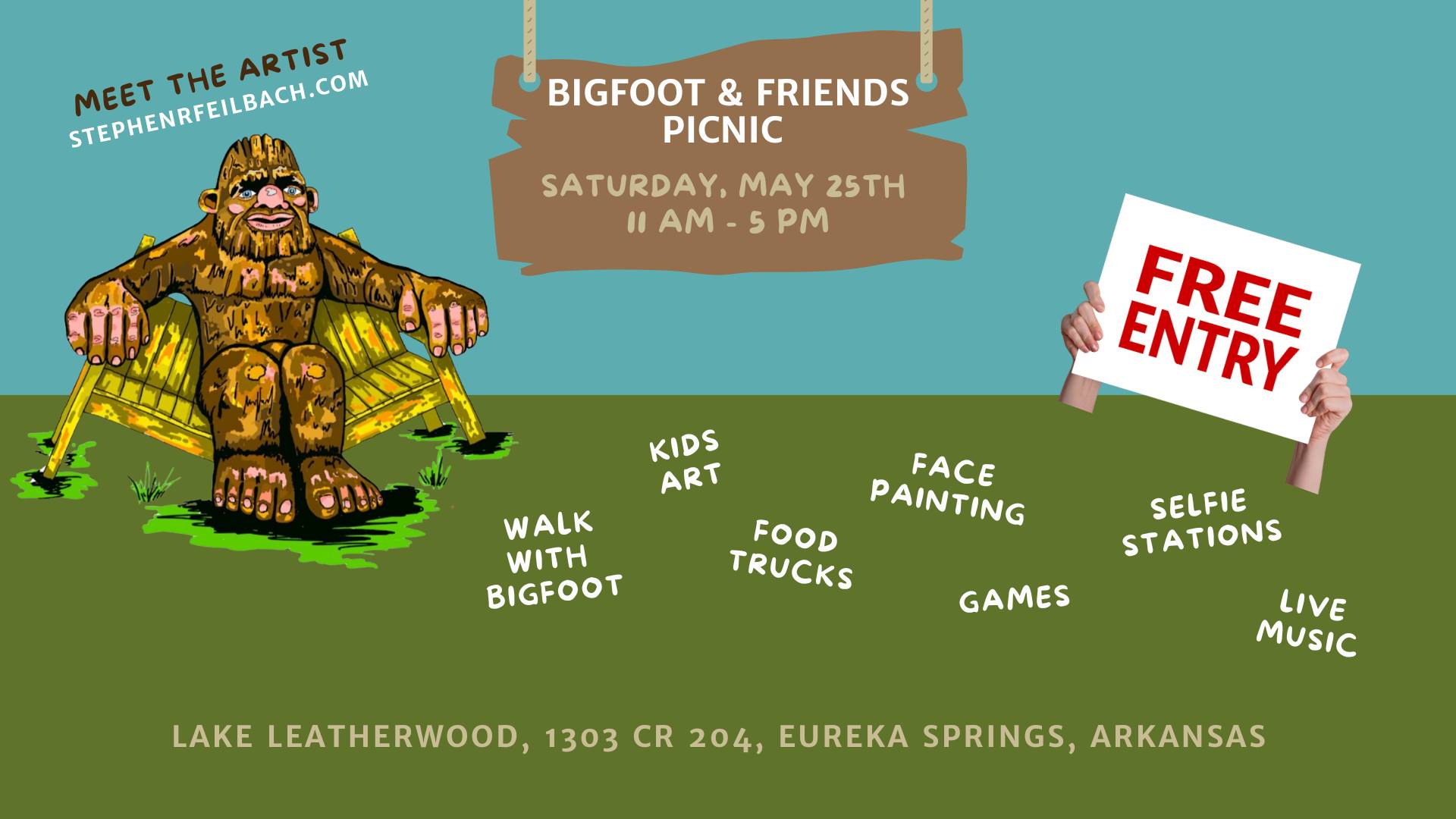 Featured image for “Bigfoot & Friends Picnic”
