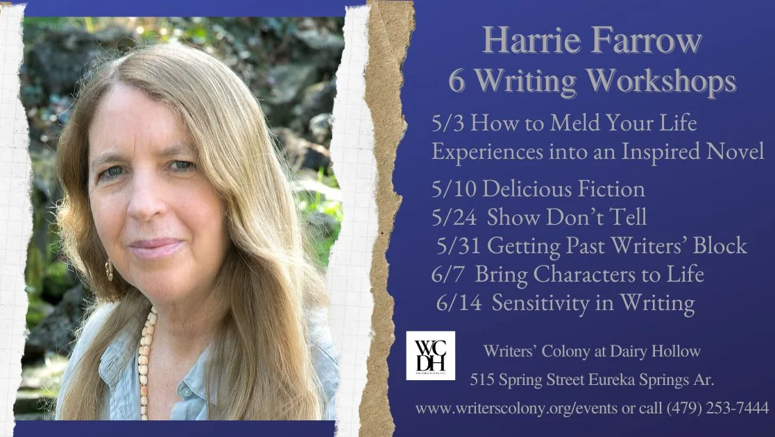 Featured image for “Harrie Farrow’s 6 Writing Workshops”