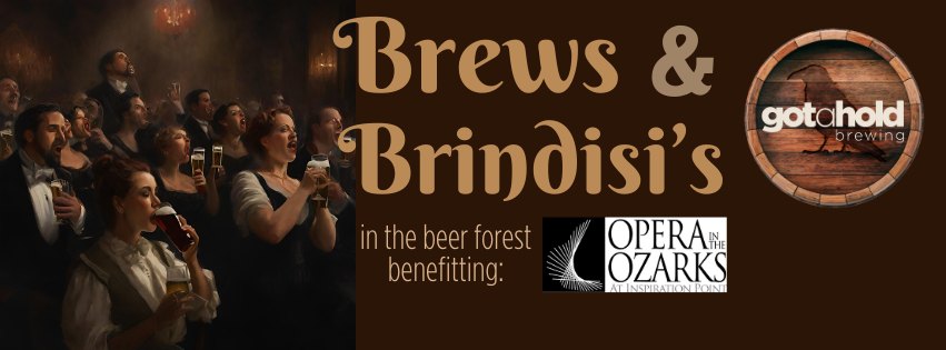 Featured image for “Brews & Brindisi’s in the beer forest benefiting Opera in the Ozarks”